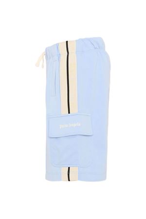 bermuda con righe laterali PALM ANGELS KIDS | PBCL004S26FLE001960